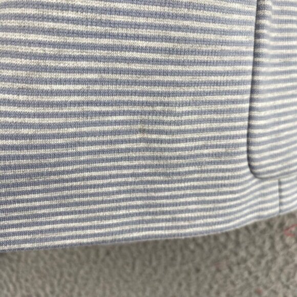 Gap Jacket Womens 20 Plus Academy Blazer Light Blue Stripe Classic Button Up NWT - Picture 6 of 12